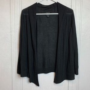 Worthington Black Lightweight Sheer Cardigan